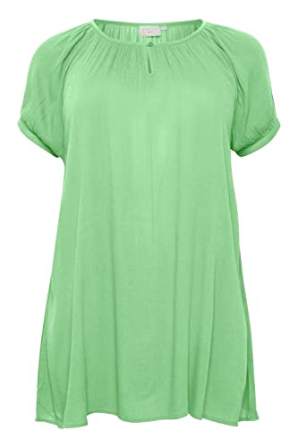 KAFFE CURVE Tunika KCami Tunika Kleid Große Größen Damen Kurzarm Lang Oberteil Poison Green 48 KAFFE CURVE Tunika KCami Tunika Kleid Große Größen Damen Kurzarm Lang Oberteil Poison Green 48 von KAFFE CURVE