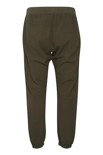 Kaffe Curve Damen KCnana Pants Freizeithosen, Grape Leaf, von KAFFE CURVE