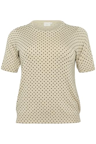 KAFFE CURVE Strickpullover KClizzy XL, Feather Gray Mel/Black Dot XL KAFFE CURVE Strickpullover KClizzy XL, Feather Gray Mel/Black Dot XL von KAFFE CURVE