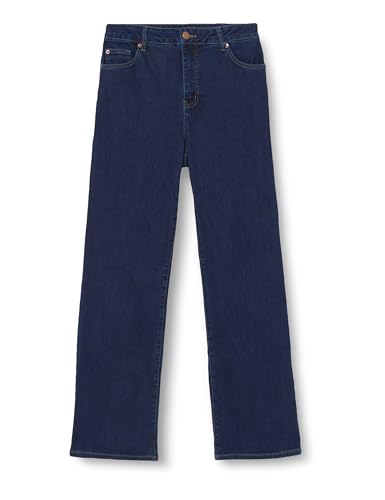 Kaffe Curve Plus-Size Women's Jeans Flared Legs Slim Fit Midrise Waist von KAFFE CURVE