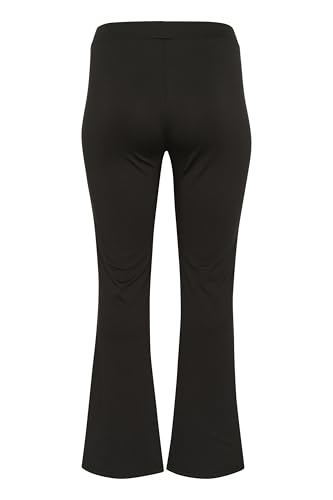 KAFFE CURVE Jerseyhose KCjenna L, Black Deep L von KAFFE CURVE