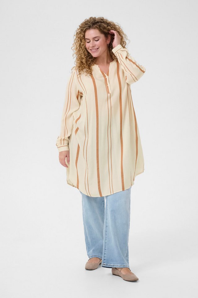 KAFFE Curve Blusenkleid KCmilana Shirt Dress Große Größen von KAFFE Curve