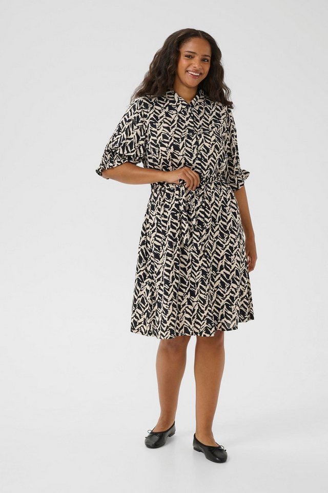 KAFFE Curve Blusenkleid Kleid KCdena Große Größen von KAFFE Curve