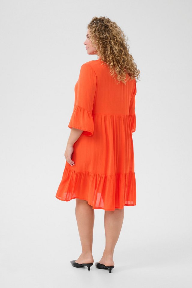 KAFFE Curve Blusenkleid Kleid KCmariana Große Größen von KAFFE Curve