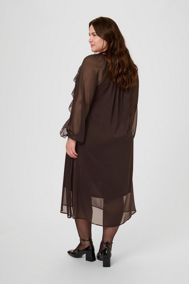 KAFFE Curve Blusenkleid Kleid KCmilanna Große Größen von KAFFE Curve