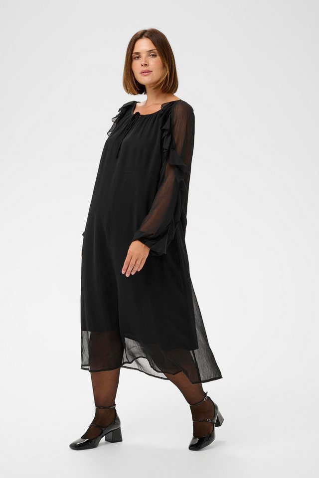KAFFE Curve Blusenkleid Kleid KCmilanna Große Größen von KAFFE Curve