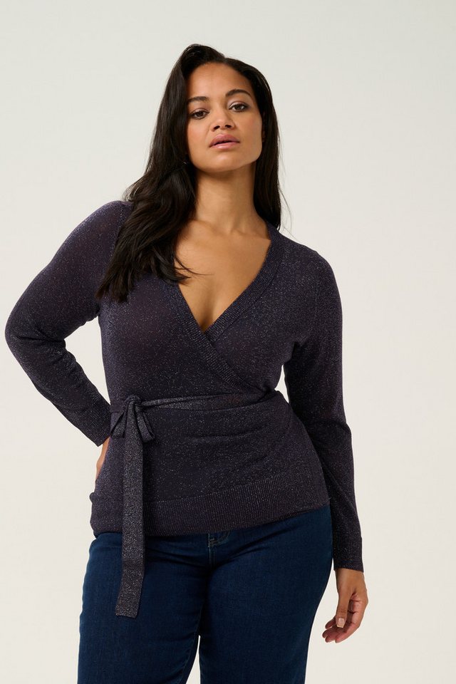 KAFFE Curve Cardigan Strickjacke KCankre Große Größen von KAFFE Curve