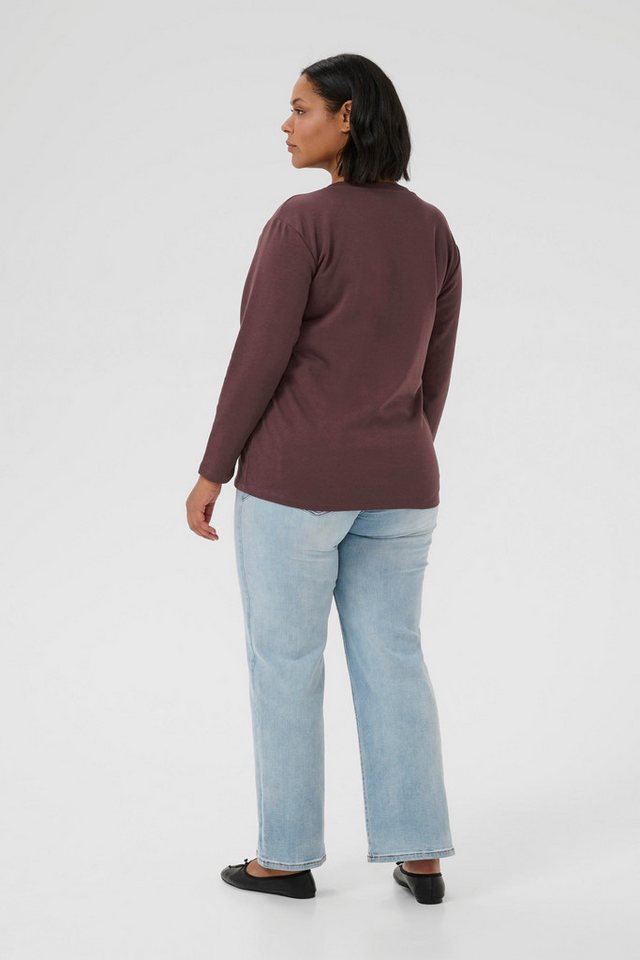 KAFFE Curve Fleecepullover Sweatshirt KCberla plus von KAFFE Curve