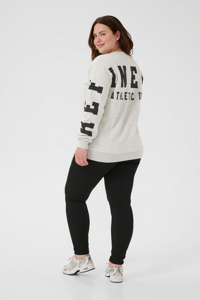 KAFFE Curve Fleecepullover Sweatshirt KCelise plus von KAFFE Curve