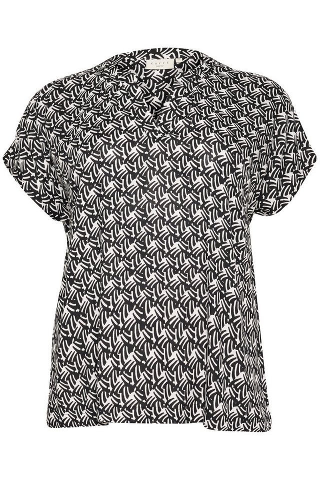 KAFFE Curve Kurzarmbluse Kurzarm-Bluse KCanny Große Größen von KAFFE Curve