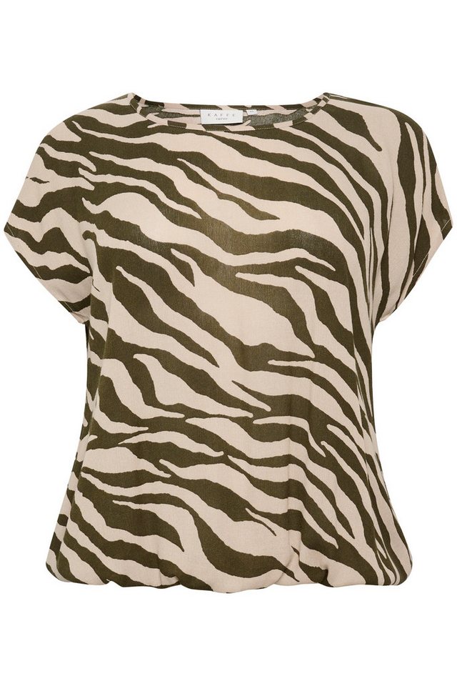 KAFFE Curve Kurzarmbluse Kurzarm-Bluse KCmarca Große Größen von KAFFE Curve