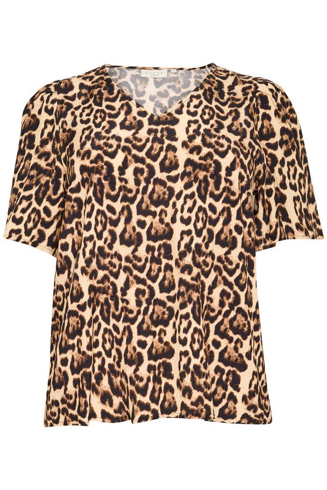 KAFFE Curve Kurzarmbluse Kurzarm-Bluse KCperla Große Größen von KAFFE Curve