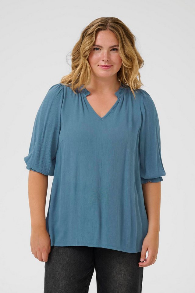 KAFFE Curve Blusentop Halblange Ärmel KCkiv Große Größen von KAFFE Curve