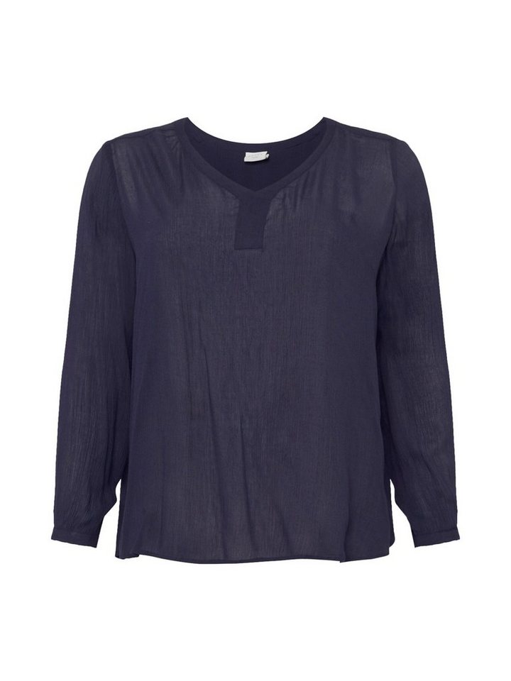 KAFFE Curve Langarmbluse KCami (1-tlg) Plain/ohne Details von KAFFE Curve