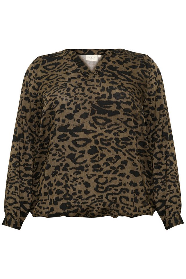 KAFFE Curve Langarmbluse Langarm-Bluse KCdiana Große Größen KAFFE Curve Langarmbluse Langarm-Bluse KCdiana Große Größen von KAFFE Curve