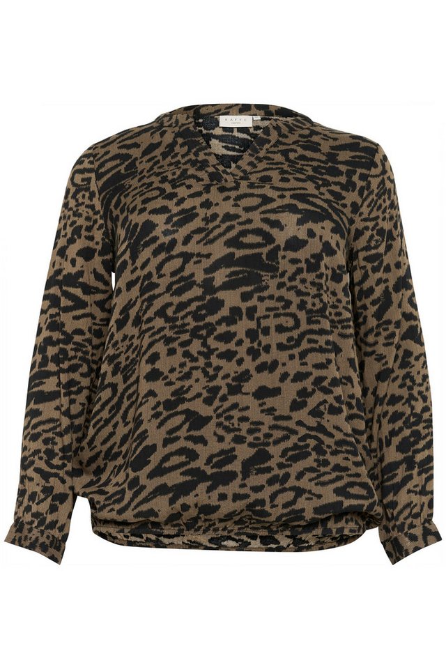 KAFFE Curve Langarmbluse Langarm-Bluse KCdiana Große Größen KAFFE Curve Langarmbluse Langarm-Bluse KCdiana Große Größen von KAFFE Curve