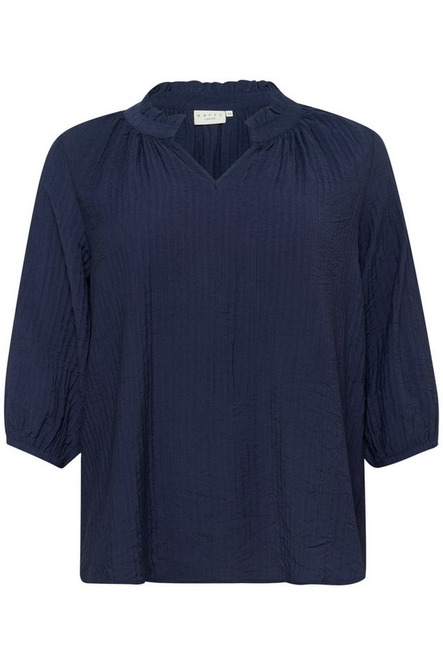 KAFFE Curve Langarmbluse Langarm-Bluse KClean Große Größen KAFFE Curve Langarmbluse Langarm-Bluse KClean Große Größen von KAFFE Curve
