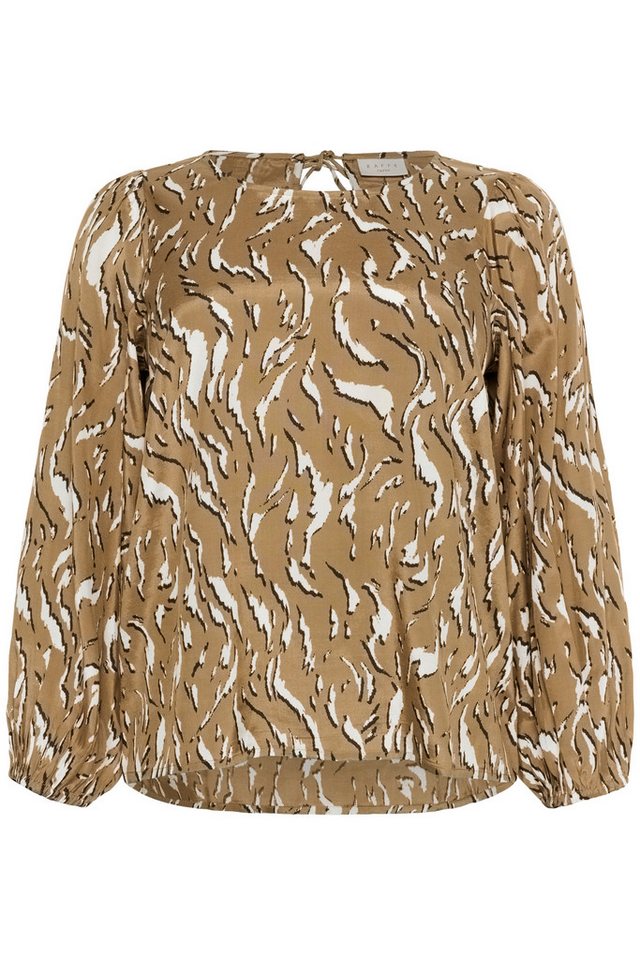 KAFFE Curve Langarmbluse Langarm-Bluse KCmilina Große Größen KAFFE Curve Langarmbluse Langarm-Bluse KCmilina Große Größen von KAFFE Curve