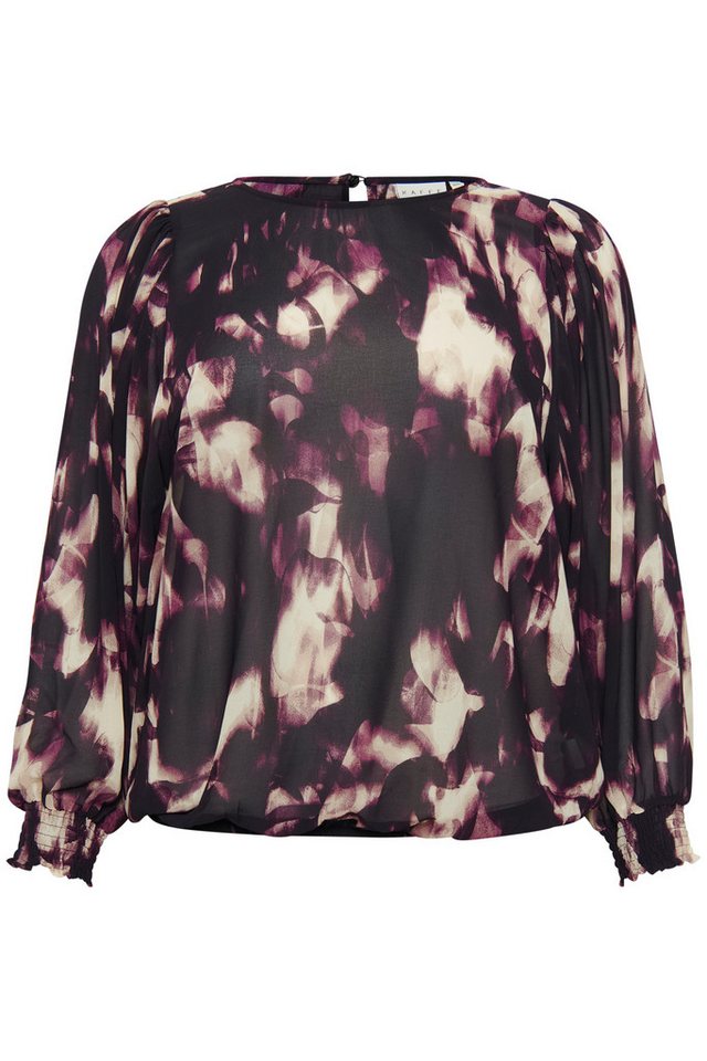 KAFFE Curve Langarmbluse Langarm-Bluse KCnour Große Größen KAFFE Curve Langarmbluse Langarm-Bluse KCnour Große Größen von KAFFE Curve