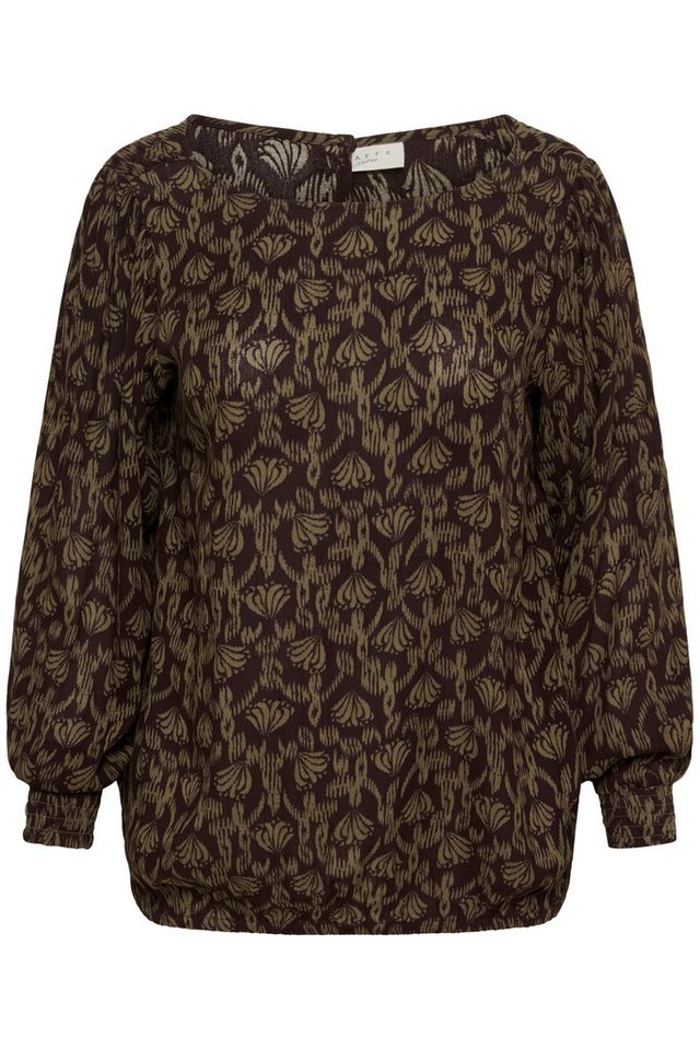KAFFE Curve Langarmbluse Langarm-Bluse KCrikke Große Größen KAFFE Curve Langarmbluse Langarm-Bluse KCrikke Große Größen von KAFFE Curve