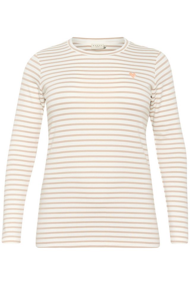 KAFFE Curve Langarmbluse Langarm-Shirt KClia Große Größen von KAFFE Curve