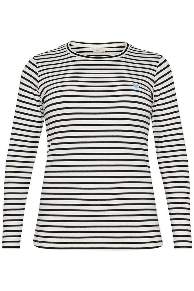 KAFFE Curve Langarmbluse Langarm-Shirt KClia Große Größen von KAFFE Curve