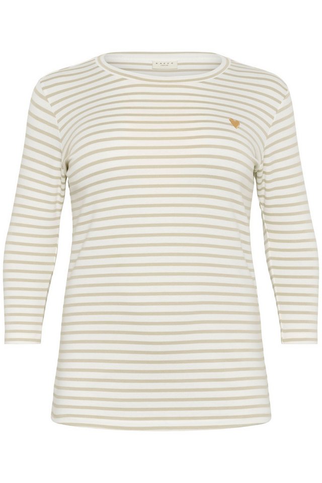 KAFFE Curve Langarmbluse Langarm-Shirt KClia Große Größen von KAFFE Curve
