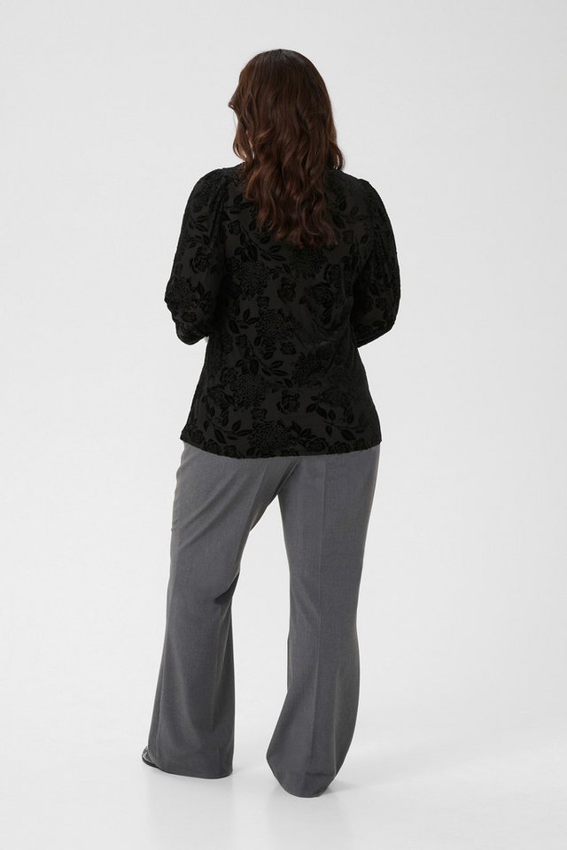 KAFFE Curve Langarmbluse Langarm-Shirt KCrosie Große Größen von KAFFE Curve