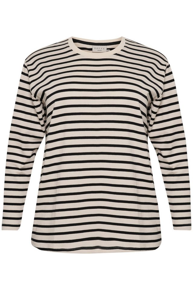 KAFFE Curve Langarmbluse Langarm-Shirt KCwinni Große Größen KAFFE Curve Langarmbluse Langarm-Shirt KCwinni Große Größen von KAFFE Curve
