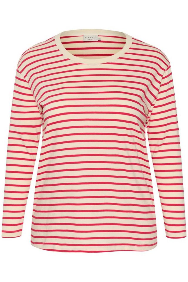 KAFFE Curve Langarmbluse Langarm-Shirt KCwinni Große Größen KAFFE Curve Langarmbluse Langarm-Shirt KCwinni Große Größen von KAFFE Curve