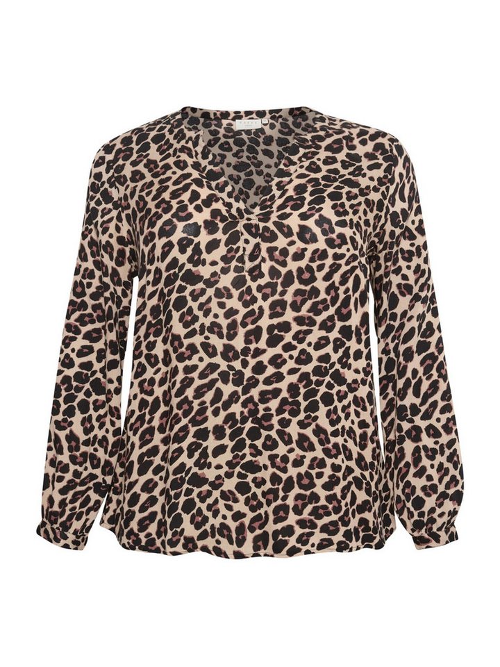 KAFFE Curve Langarmbluse Mirta (1-tlg) Plain/ohne Details von KAFFE Curve