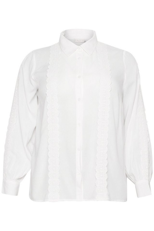 KAFFE Curve Langarmhemd Langarm - Hemd KCsabrine Große Größen von KAFFE Curve