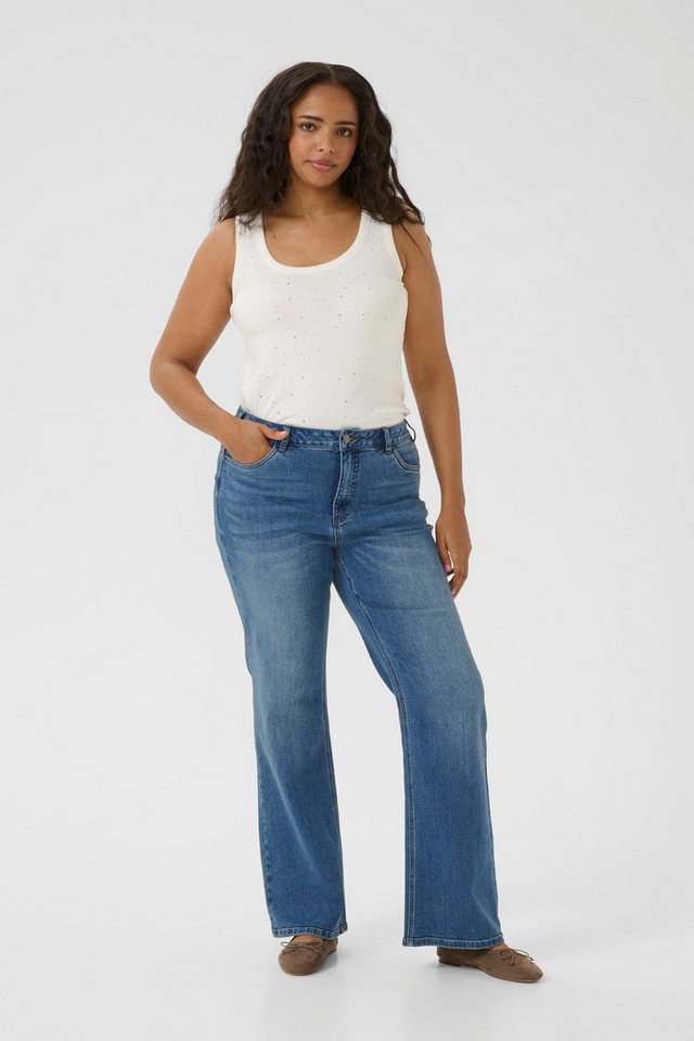 KAFFE Curve Regular-fit-Jeans Jeans KCflora Große Größen von KAFFE Curve