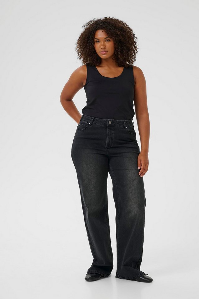 KAFFE Curve Regular-fit-Jeans Jeans KCflora Große Größen von KAFFE Curve