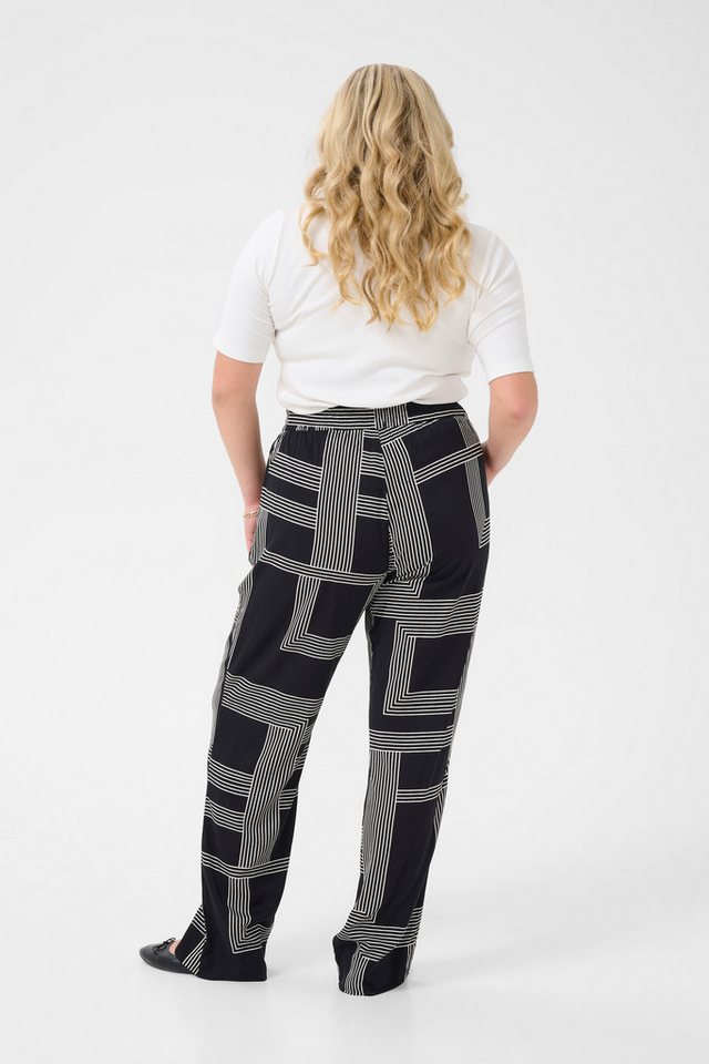KAFFE Curve Stoffhose Casual Hose KCdonna Große Größen von KAFFE Curve