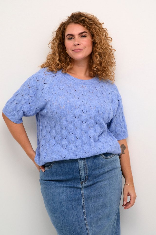KAFFE Curve Strickpullover Strickpullover KCnalene Große Größen von KAFFE Curve