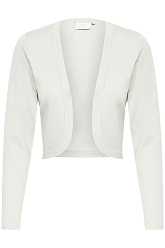 KAFFE Bolero Astrid Damen Bolero Astrid Elegant Jäckchen Langarm Cardigan Bolerojacke XS, Chalk von KAFFE
