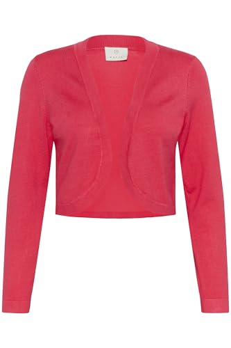 KAFFE Bolero Astrid Damen Bolero Astrid Elegant Jäckchen Langarm Cardigan Bolerojacke XL, Raspberry von KAFFE