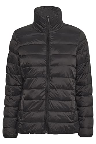 KAFFE Damen Jacke Outdoor Puffer Steppjacke Leichte Warme Übergangsjacke Gefüttert Damen Jacke Outdoor Puffer Steppjacke Leichte Warme Übergangsjacke Gefüttert Black Deep 38 von KAFFE