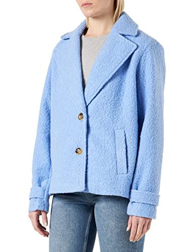 KAFFE Damen Kaanne Short Jacket Jacke, Grapemist, 36 von KAFFE