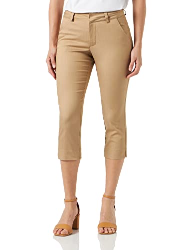 KAFFE Damen Kalea Capri Casual Pants, Classic Sand, 40 KAFFE Damen Kalea Capri Casual Pants, Classic Sand, 40 von KAFFE
