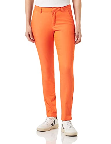 Kaffe Damen Kalea Chino Pant Hose, Vermillion Orange, 34 von KAFFE