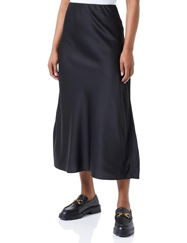 KAFFE Damen Kasasmina Skirt, Black Deep, 42 von KAFFE