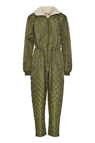 KAFFE KAsorita Quilted Jumpsuit Damen Quilted Jumpsuit Onesies Jacke One Piece Fluganzug S, Grape Leaf S von KAFFE