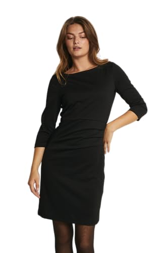 KAFFE Kleid KAsara Damen Kleid Slim Fit Festlich Elegant Cocktail 3/4 Arm Black Deep M von KAFFE