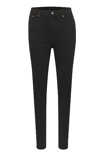 KAFFE Jeans KAsimone Damen Jeans Slim Fit High Waist Jeanshose Hoher Taille Washed Black Denim 40 KAFFE Jeans KAsimone Damen Jeans Slim Fit High Waist Jeanshose Hoher Taille Washed Black Denim 40 von KAFFE