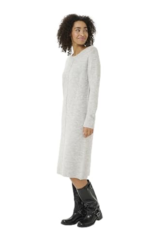 KAFFE Kleid KAiris L, Light Grey Melange L von KAFFE