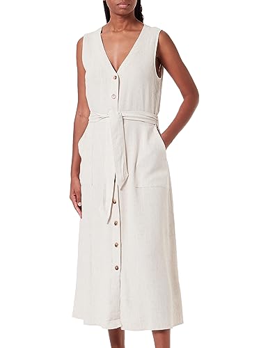 KAFFE Kleid KAliny 38, Light Sand Linen 38 von KAFFE