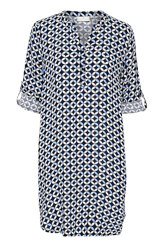 KAFFE Kleid Kaida 36, Graphic Retro Print 36 von KAFFE