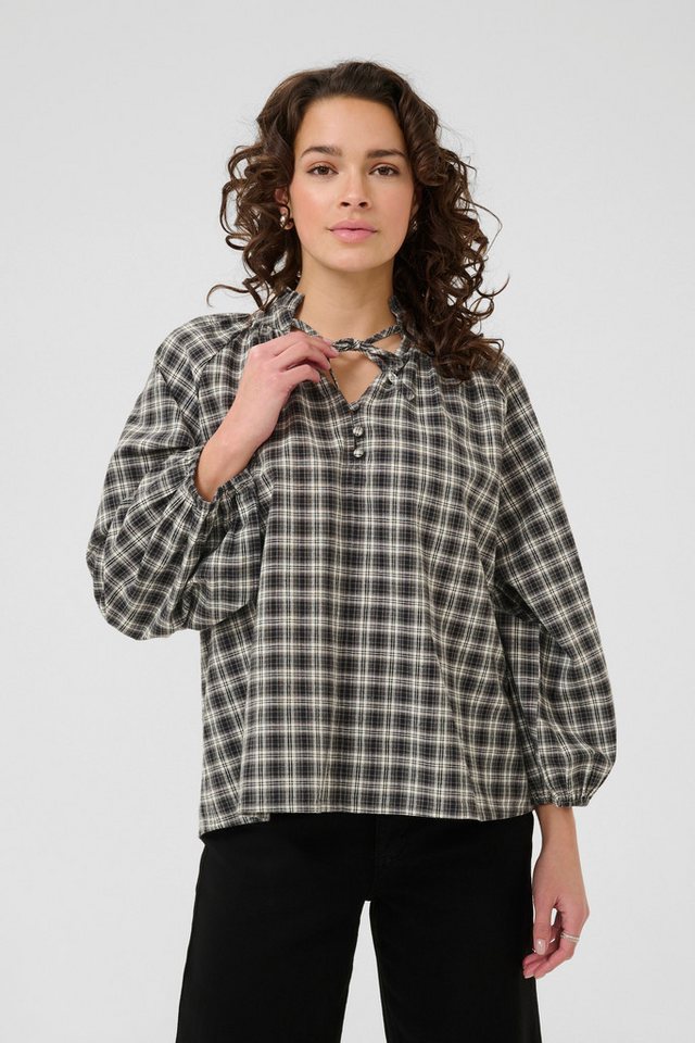 KAFFE Kurzarmbluse Kurzarm-Bluse KAelna von KAFFE